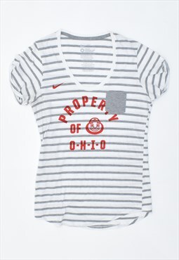 Vintage 90's Nike T-Shirt Top Stripes White