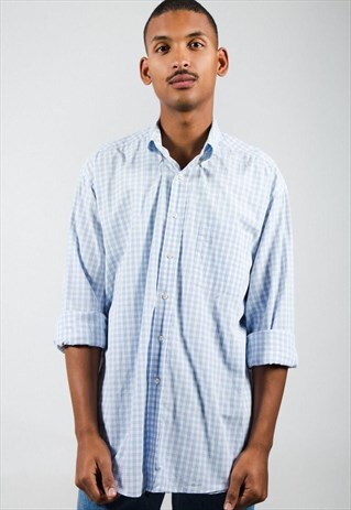 VINTAGE 80S CLASSIC TOMMY HILFIGER SHIRT / S7155