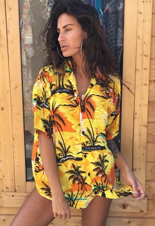 OVERSIZED RETRO 90S 80S VINTAGE UNISEX FESTIVAL SHIRT