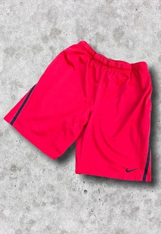 VINTAGE NIKE SHORTS SPORTS RED SMALL