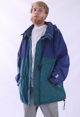 VINTAGE MENS HH SAILING GEAR WINDBREAKER WATERPROOF JACKET