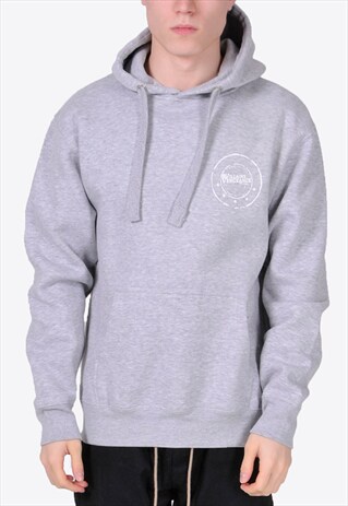 GREY 5 EMBLEM (WHITE) HOODIE