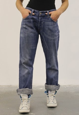 VINTAGE LEVI'S 512 BLUE MOM JEANS