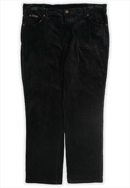 Vintage Wrangler Black Corduroy Trousers Womens