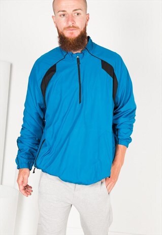 ON SALE VINTAGE 90S 1/4 ZIP ADIDAS JACKET / S0012