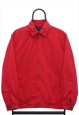 Vintage Tommy Hilfiger Red Harrington Jacket Womens