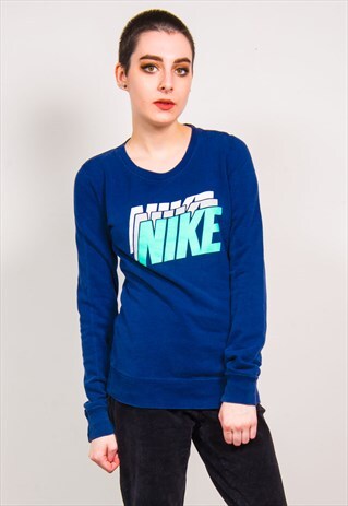 NIKE VINTAGE 90'S NAVY BLUE SWEATSHIRT