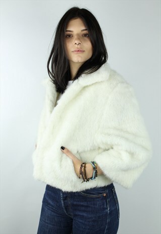 VINTAGE FAUX FUR JACKET