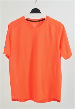Vintage 00s Nike running top in orange 