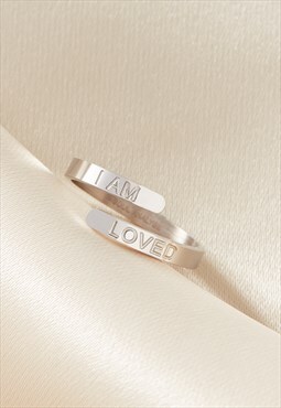 I Am Loved Affirmation Ring