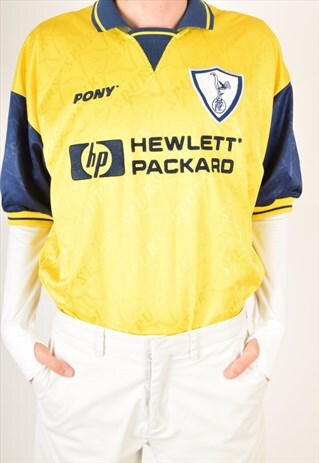 PONY FOOTBALL SHIRT TOTTENHAM '95-'97 SPURS MADE IN UK