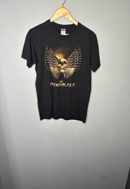 The expendables 2 movie promo graphic tshirt