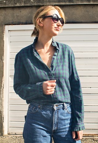 VINTAGE 70S PRAIRIE CHECK SHIRT