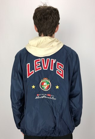 1991 LEVI'S HOODED COACH JACKET