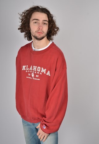 VINTAGE CHAMPION OKLAHOMA SOONERS SWEATSHIRT