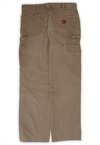 Vintage Carhartt Workwear Brown Carpenter Trousers Womens