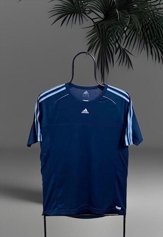 Adidas Climacool T-Shirt In Navy 