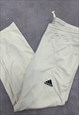 ADIDAS JOGGERS ELASTICATED WAIST TRACK PANTS 