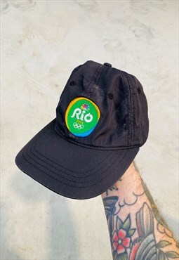Vintage 2016 Rio Olympics Embroidered Hat Cap
