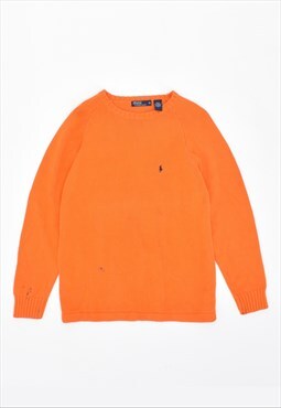 Vintage 00' Y2K Polo Ralph Lauren Jumper Sweater Orange