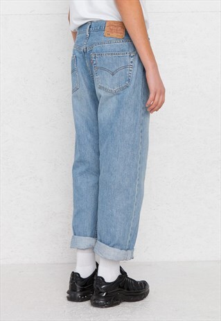 VINTAGE BLUE LEVI'S 501 FIT DENIM JEANS