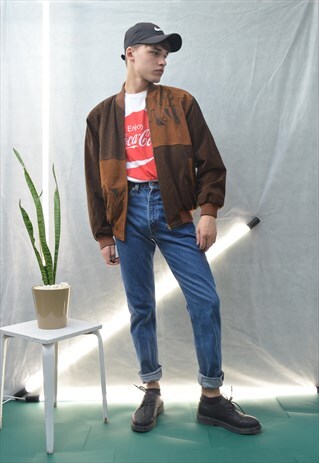 RETRO 80S BOMBER JACKET