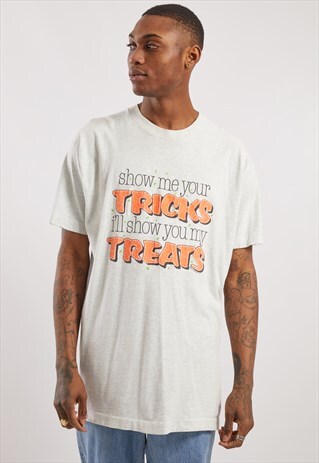 VINTAGE TRICK OR TREAT T-SHIRT