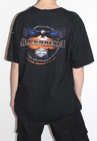 VINTAGE UNISEX HARLEY DAVIDSON LOGO T SHIRT