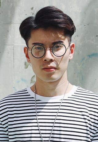 SHALEX ROUND GLASSES - BLUE