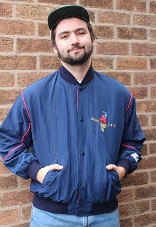 VINTAGE ATLANTA 1996 OLYMPIC STARTER JACKET