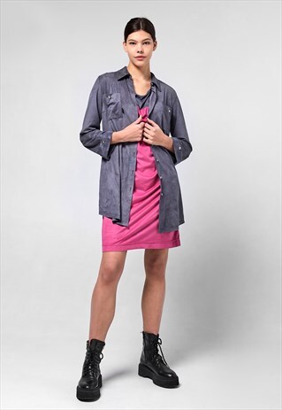 LONG SLEEVE SHIRT IN GREY