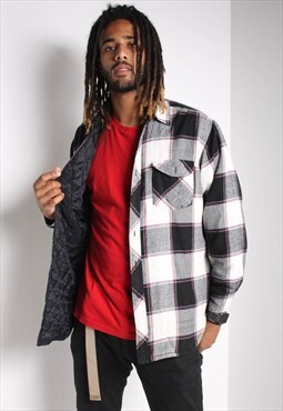 Vintage Check Flannel Padded Shirt Multi