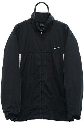 Vintage Nike 90s Black Coat Womens