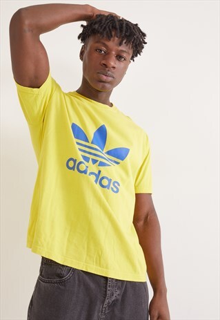 VINTAGE ADIDAS T-SHIRT YELLOW