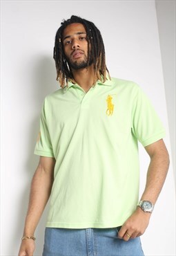 Vintage Polo Ralph Lauren Polo Shirt Green [CL]