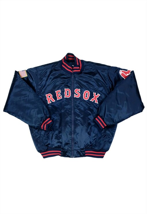 Vtg 80s Red Sox Starter Jacket