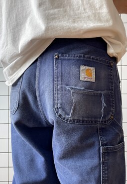 Vintage CARHARTT Pants Double Knee Carpenter Work 90s 