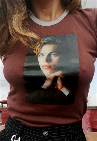 RARE LEONARDO DI CAPRIO 90'S VINTAGE FAN T-SHIRT