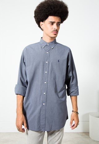 VINTAGE POLO RALPH LAUREN SHIRT / S4843