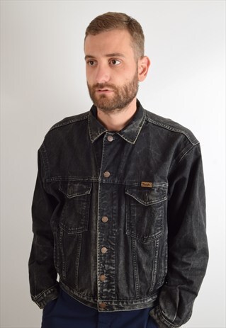 VINTAGE WRANGLER DENIM JACKET 90'S SIZE M (1600)