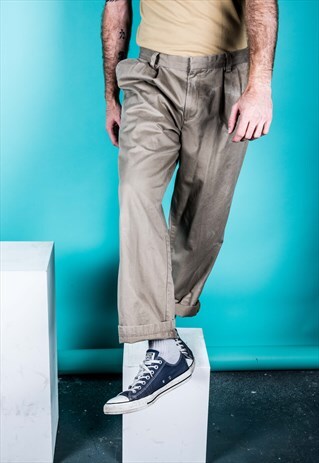 VINTAGE DOCKERS TROUSERS IN BEIGE