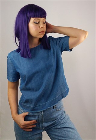 VINTAGE 90'S DENIM TOP