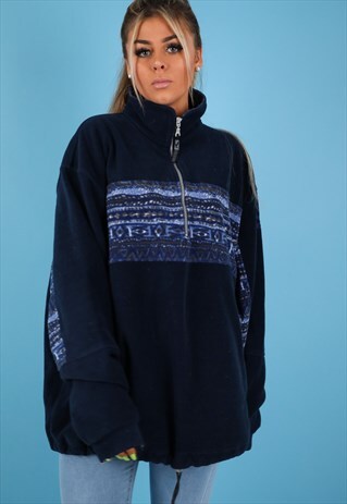 VINTAGE FLEECE JACKET IN MULTI NJ612