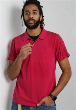 Vintage Adidas Polo Shirt Red