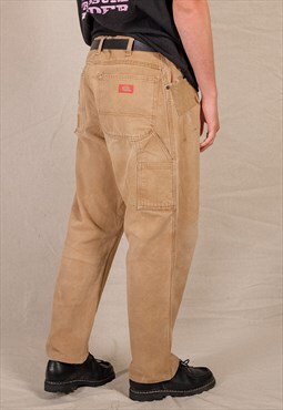 Vintage Dickies Carpenter Trousers Men's Burnt Orange