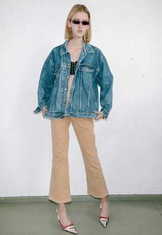 VINTAGE OVERIZED DENIM JACKET