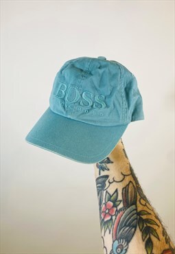 Vintage 90s Hugo Boss Embroidered Baseball Cap