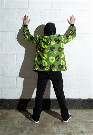 REVERSIBLE CAMO MAC (BLACK)