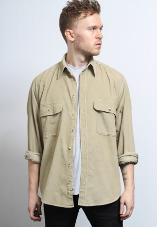 VINTAGE CORDUROY CORD SHIRT