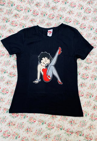 Y2K 2003 BETTY BOOP T SHIRT BRAND NEW WITH TAGS DATED 2003 